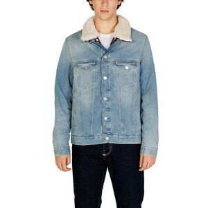 Tommy Hilfiger Jeans Light Blue Cotton Denim Men's Jacket